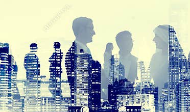 Business People Deal Agreement Partners Collaboration Concept