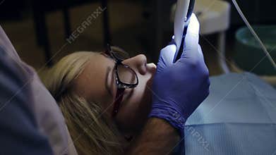 Dental Exam with camera