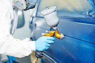 Painting auto car