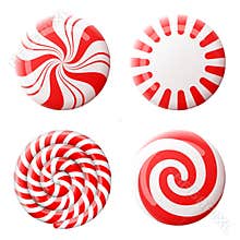 Christmas round candy set
