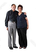 Elderly East Indian Couple