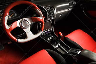 Tuned sport car