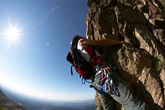 Rock-climbing