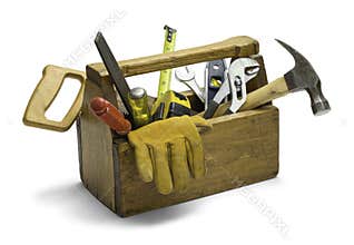 Wooden Tool Box