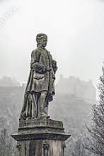 Edinburgh Statue of Allan Ramsay