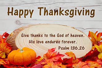 Happy Thanksgiving message