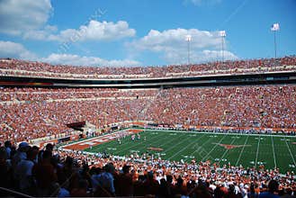 Texas longhorns college football game