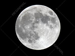 Extremely Detailed Photo of Lunar Surface