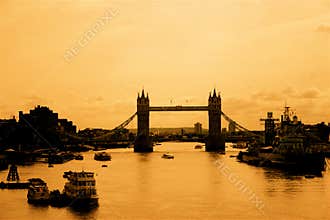 Nostalgic View of London
