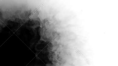 Black ink splatter blot spreading turbulent moving abstract painting animation background new unique quality art stylish