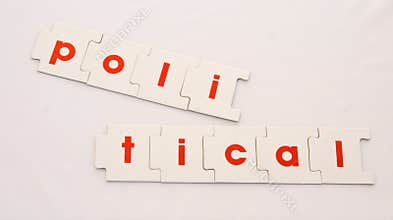Political split.