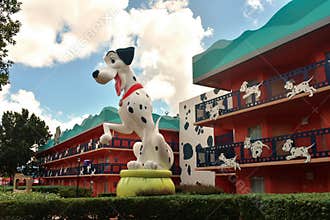 Pongo, 101 Dalmatians, Moderate Hotels in Orlando, Florida