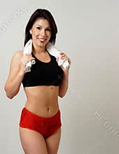 woman wearing Workout attire