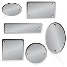 Metallic tags