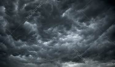 Dark, Ominous Rain Clouds