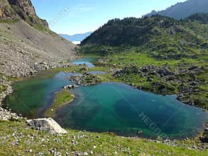 Lake Mountains of the Albanian Alps