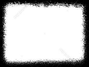 Grunge border or frame. grunge photo edge.