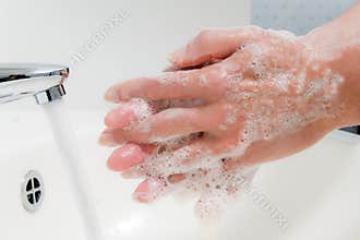Wash hands.