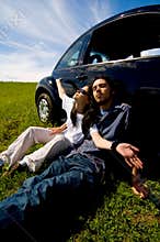 Relaxing Couple