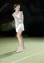 Night tennis