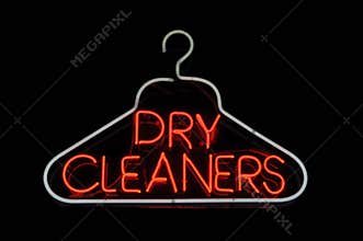 Dry Cleaner Hanger Sign