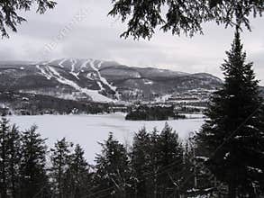 winter at Mont-Tremblant, Québec