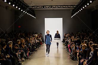 Zang Toi FW19 Runway show as part of there New York Fashion Week