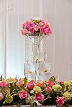 Roses on wedding