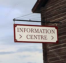 Information Center Sign
