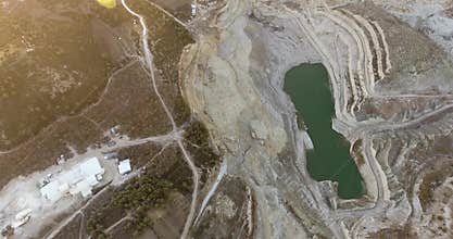 Abonded Mining Pit and Lake
