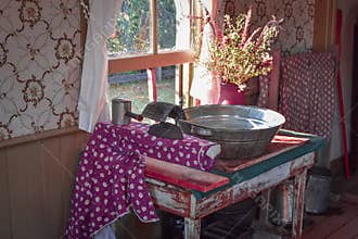 Old Fashioned Ironing Board