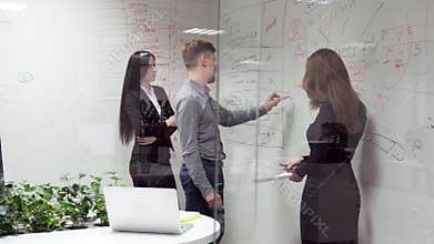 Business meeting in the office