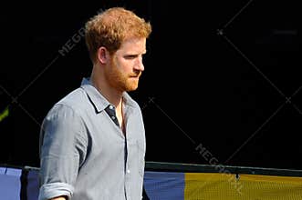 Prince Harry during Invictus Games