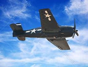 American fighter airplane