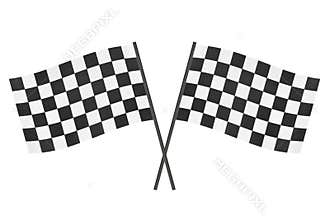 Checkered flags