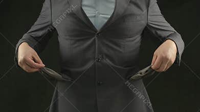 Empty pockets. Crisis, inflation, unemployment, bankruptcy, debt