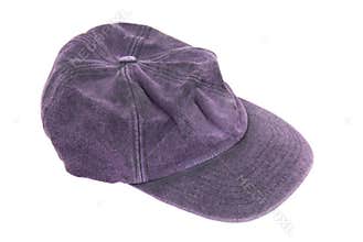Purple baseball hat