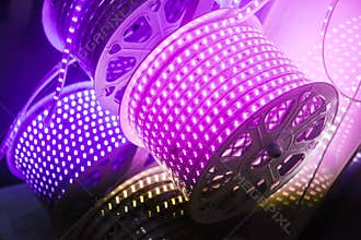 Purple led Lamp belt