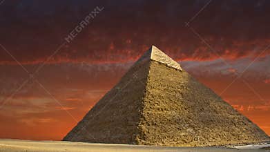 Great Pyramid of Giza, Egypt Travel, Sunrise, Sunset