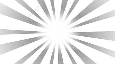 Black and white Burst background. Nice sunburst vintage style sun - Retro Pattern.