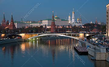 Heart of Russia. A night sight