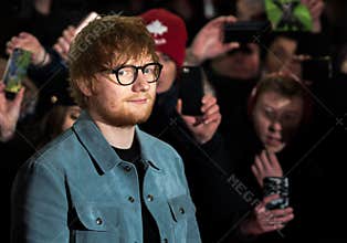 Ed Sheeran on red carpet during Berlinale 2018