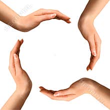 Hands Making a Circle