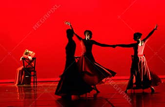 Dance in Red