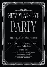 New years eve party background