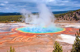 Yellowstone - Grand Prismatic Spring