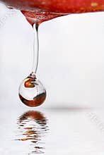 Drop of apple.