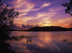 Sunset at Paurodus Pond