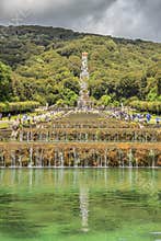 Caserta Palace Royal Garden,Italy Campania.