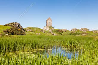 Smailholm Tower in the Scottish Borders
